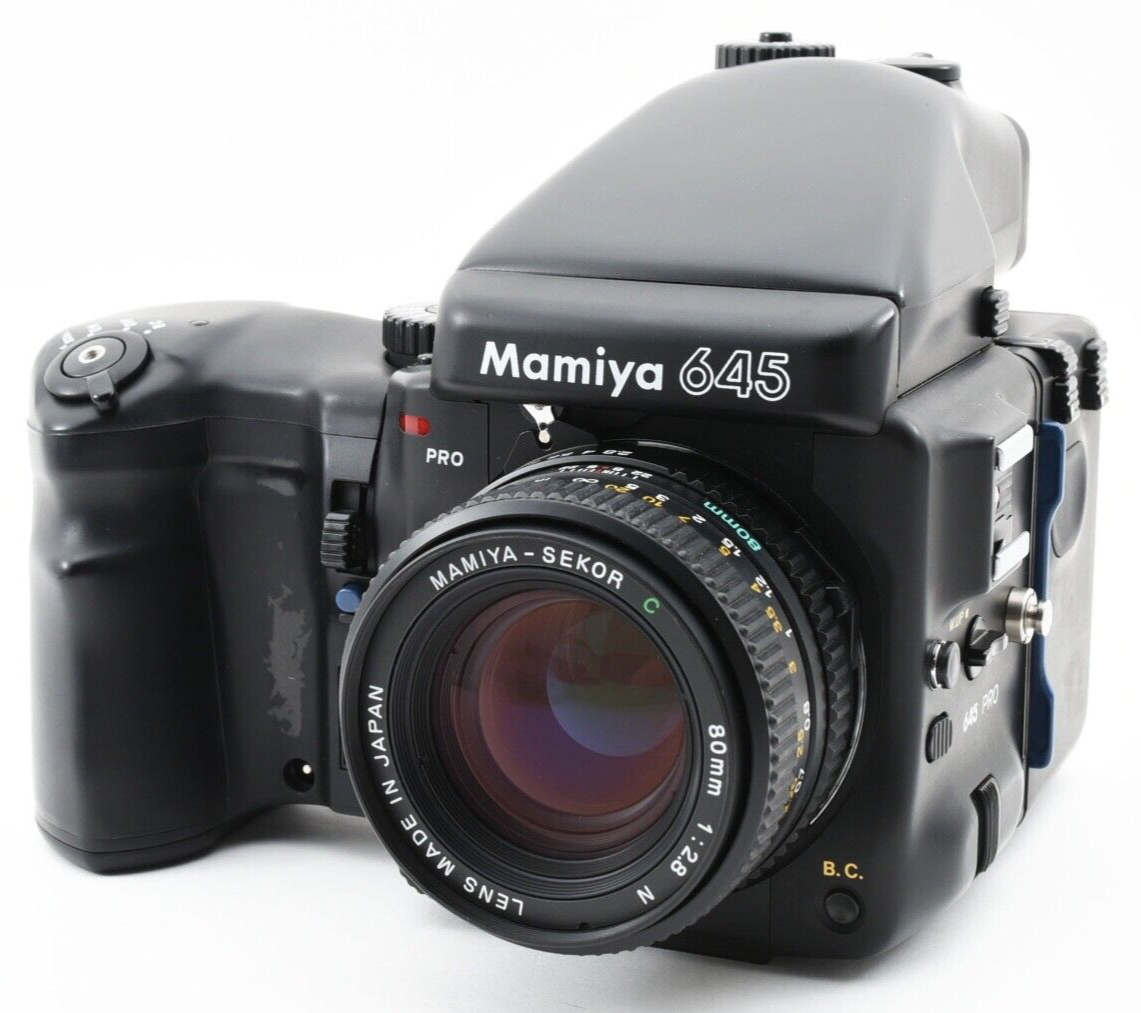 Mamiya 645 Pro w/ Sekar 80mm F2.8 — Chuck's Camera Plus